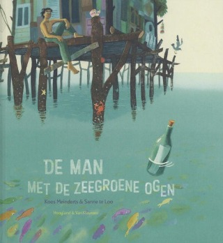 Omslag van De man met de zeegroene ogen