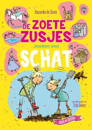 Omslag van De Zoete Zusjes zoeken een schat