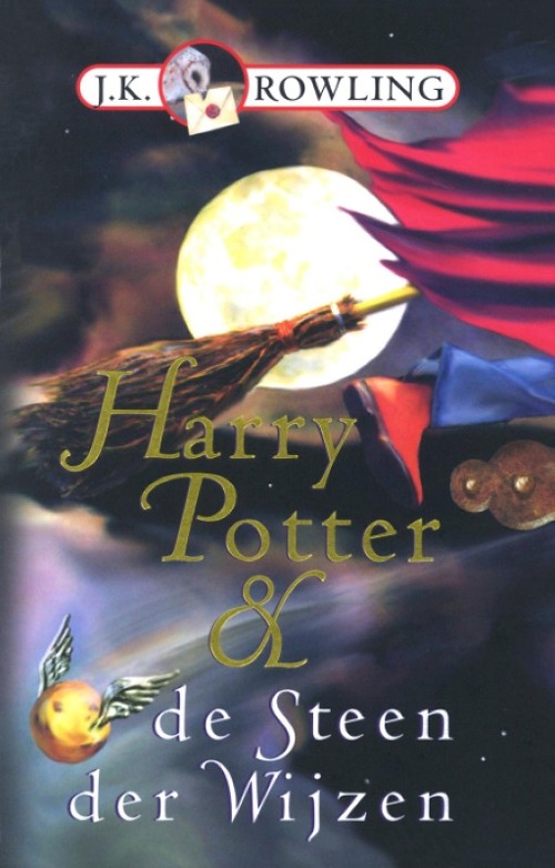 Omslag van Harry Potter en de steen der wijzen