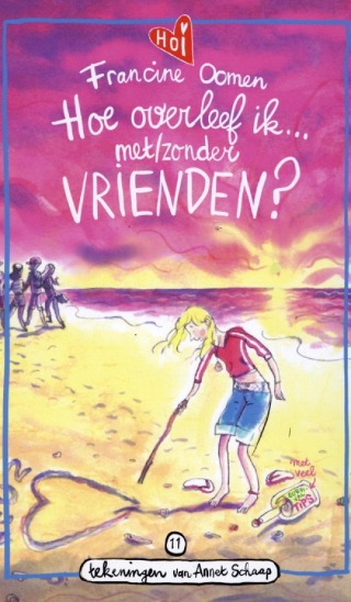Omslag van Hoe overleef ik met/zonder vrienden?