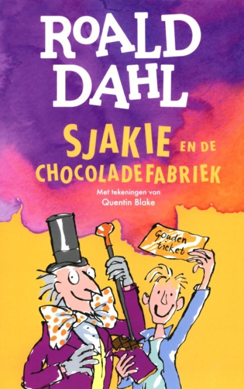 Omslag van Sjakie en de chocoladefabriek