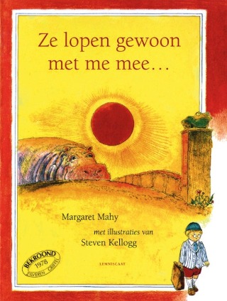 Omslag van Ze lopen gewoon met me mee